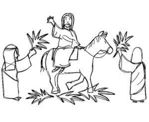 Palm Sunday Coloring Pages - Best Coloring Pages For Kids