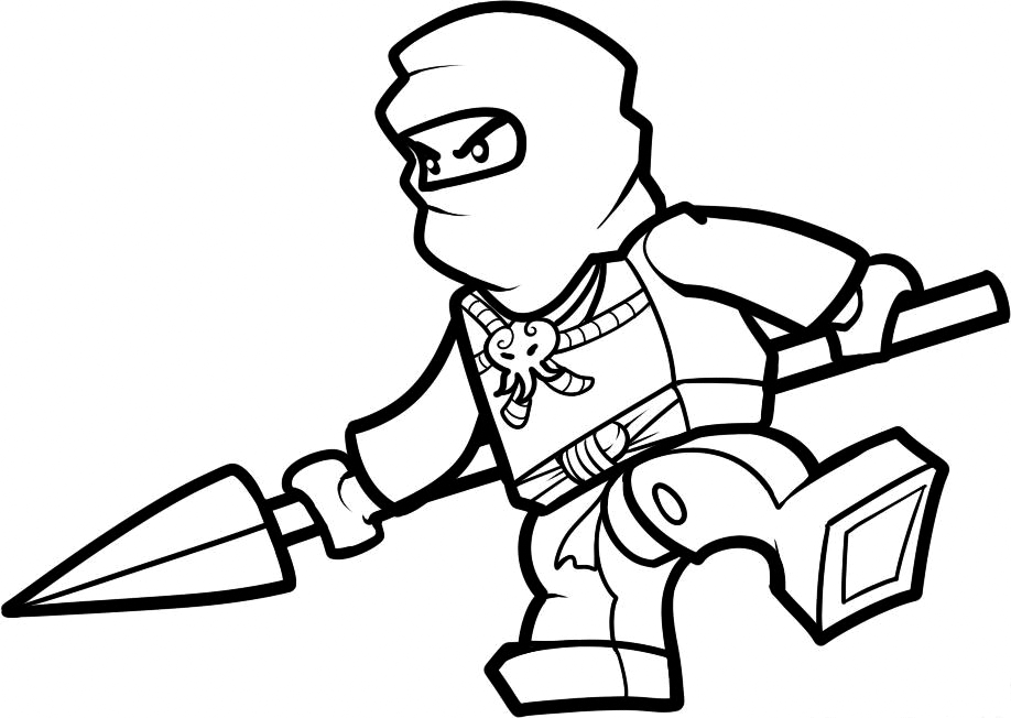 Lego Ninjago Coloring Page