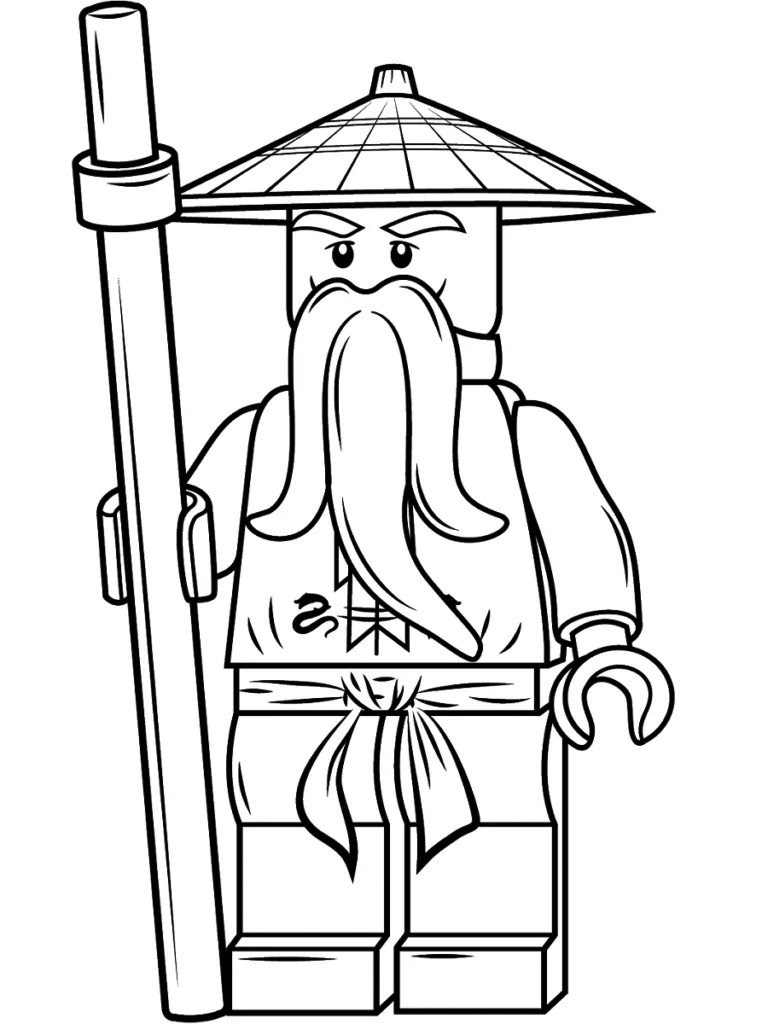 Lego Ninjago Sensei Wu