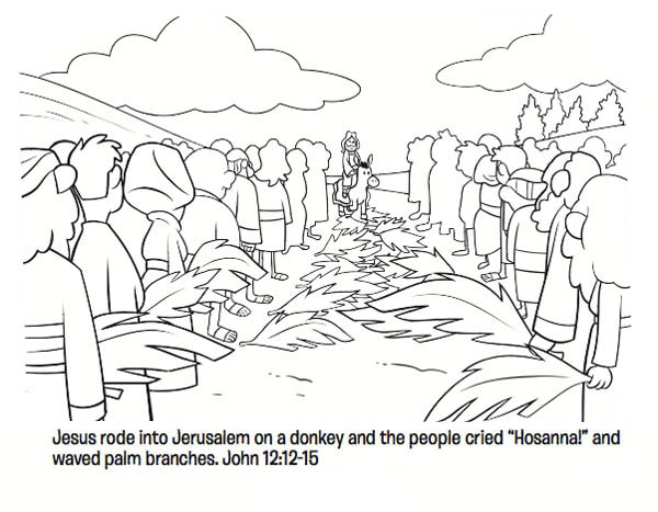 palm sunday coloring pages  best coloring pages for kids
