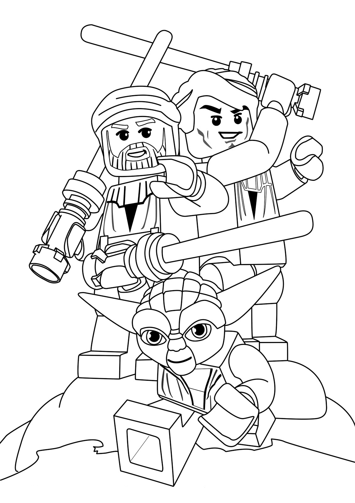 Download Lego Colouring Pages For Kids