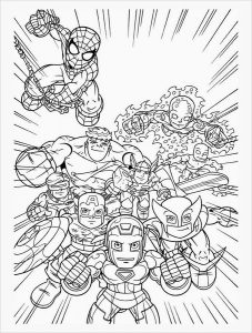 Marvel Coloring Pages - Best Coloring Pages For Kids