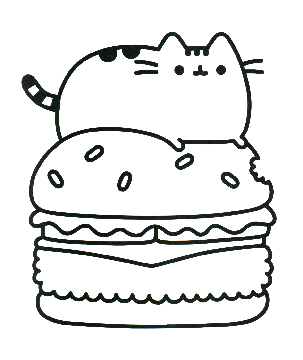 91 Top Kawaii Cats Coloring Pages Images & Pictures In HD