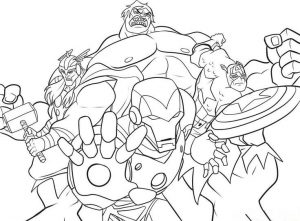 Marvel Coloring Pages - Best Coloring Pages For Kids