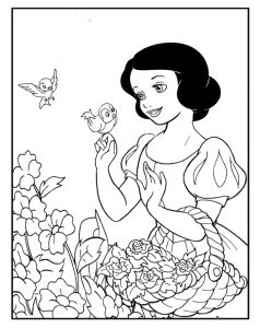 snow white coloring pages  best coloring pages for kids