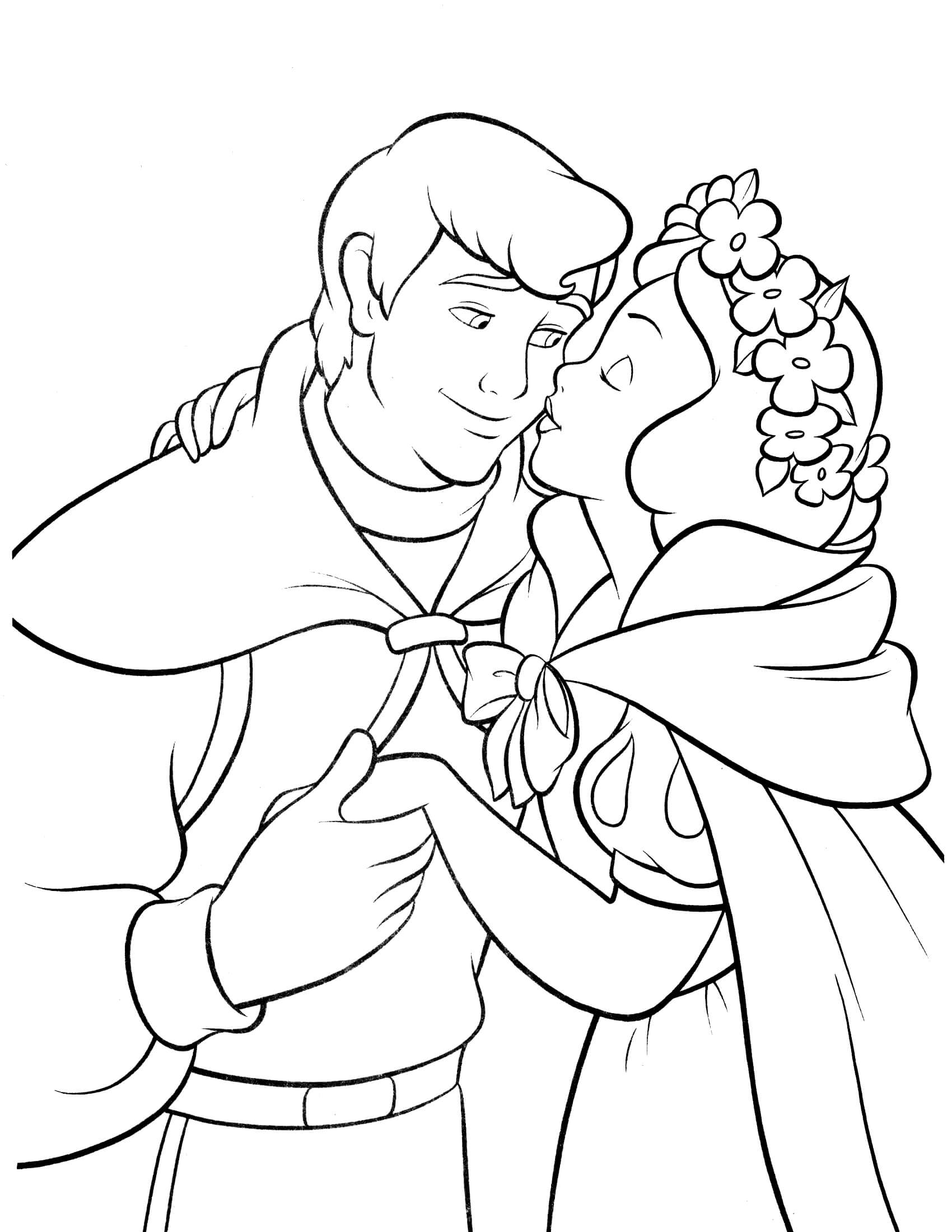 241 Simple Snow White Coloring Pages with Printable