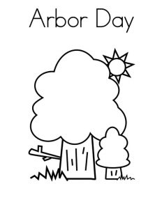 Arbor Day Tree Coloring Pages - Best Coloring Pages For Kids