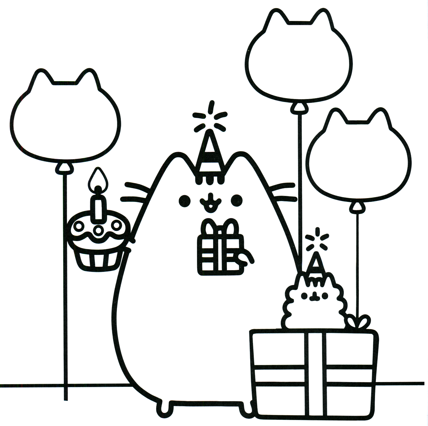Download Pusheen Coloring Pages - Best Coloring Pages For Kids