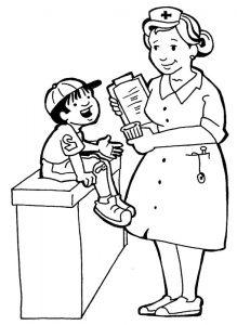 Nurse Coloring Pages - Best Coloring Pages For Kids