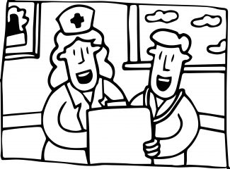 Nurse Coloring Pages - Best Coloring Pages For Kids