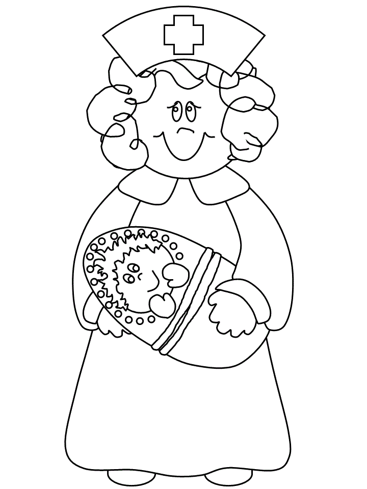 Nurse Coloring Pages Best Coloring Pages For Kids