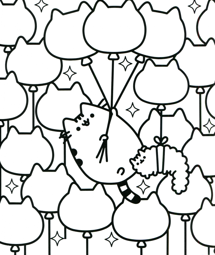 Pusheen Coloring Pages - Best Coloring Pages For Kids