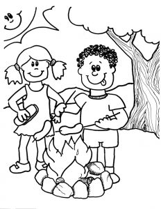 camping coloring pages  best coloring pages for kids