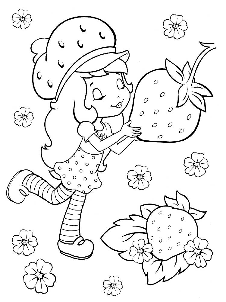 Strawberry Coloring Pages Best Coloring Pages For Kids