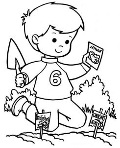 gardening coloring pages  best coloring pages for kids