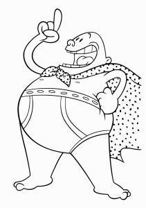 captain underpants coloring pages  best coloring pages