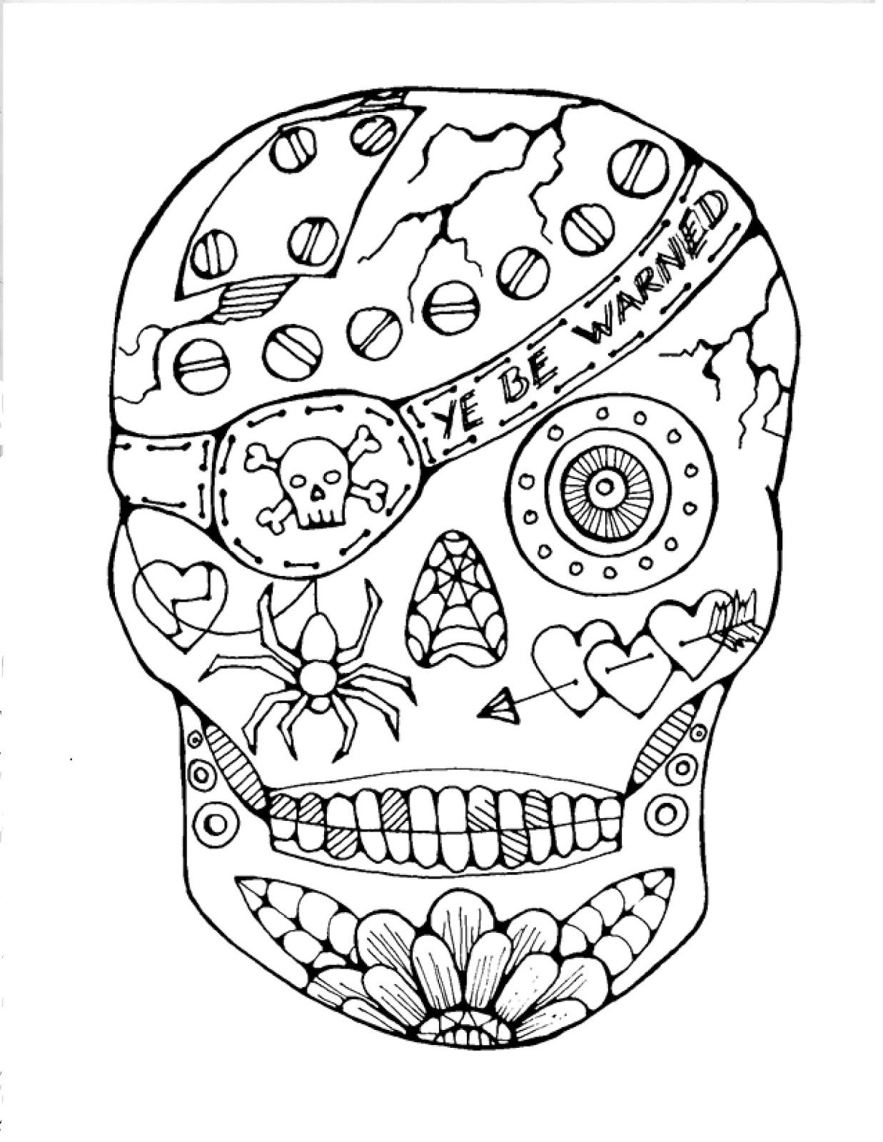 sugar-skull-day-of-the-dead-coloring-pages