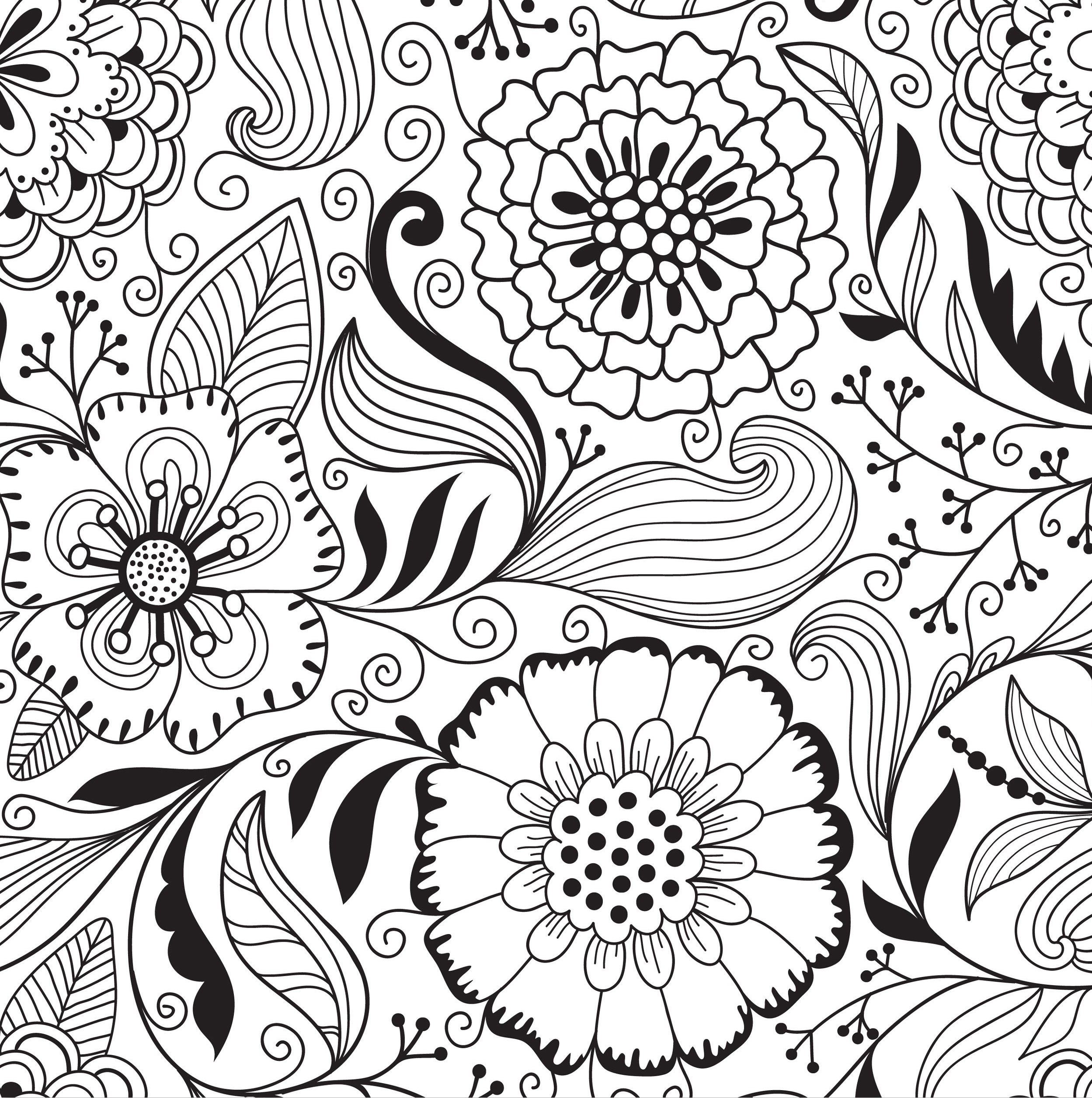 Pattern Printable Coloring Pages Printable World Holiday