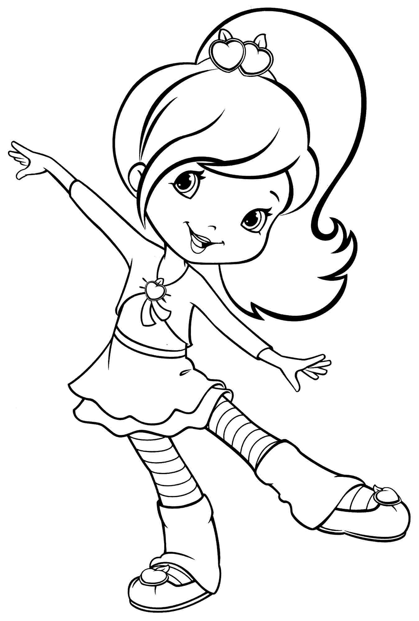 printable coloring pages girls