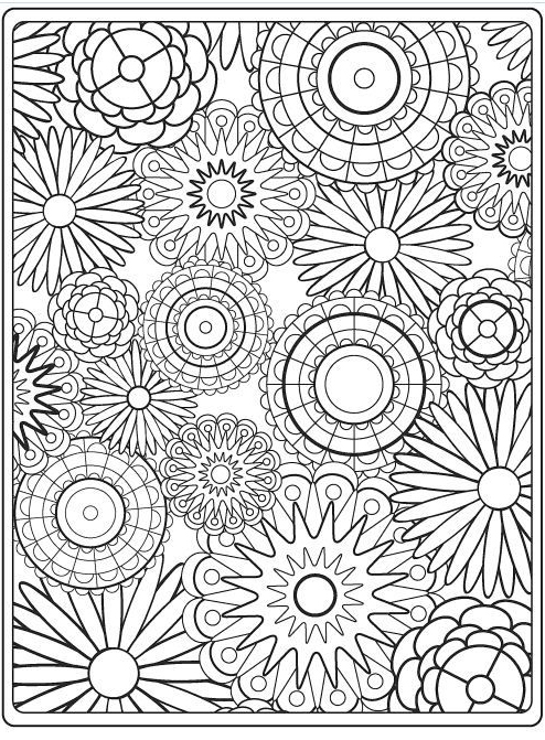 Patterns To Colour In For Adults