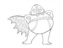 captain underpants coloring pages  best coloring pages