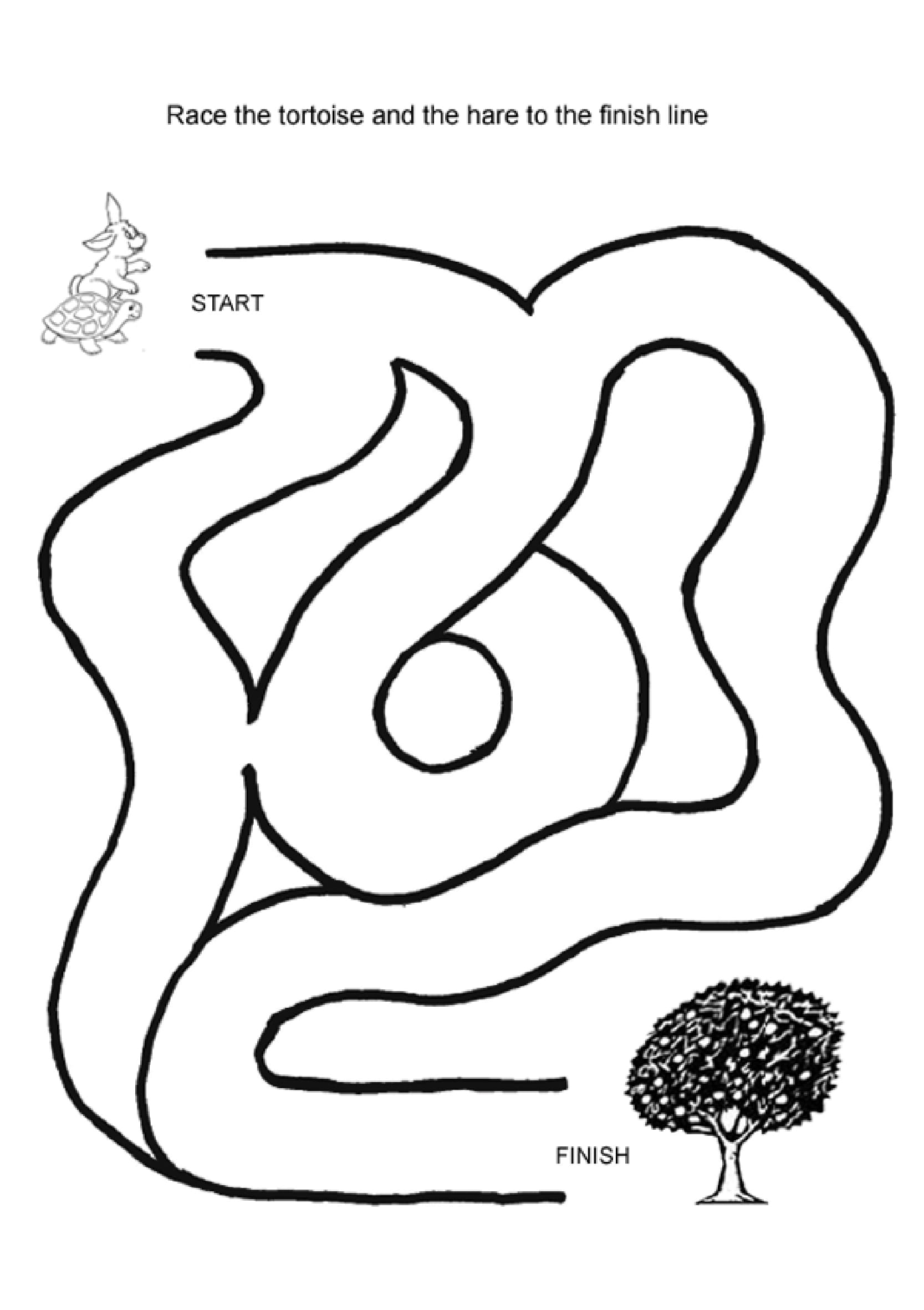 Easy Mazes Printable Mazes For Kids Best Coloring Pages For Kids