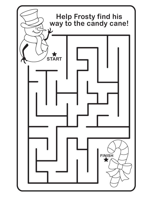 Easy Mazes Printable Mazes For Kids Best Coloring Pages For Kids