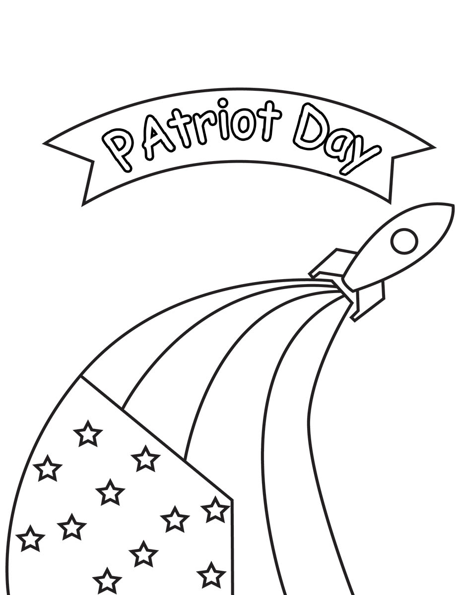 Patriot Day Printable Coloring Pages Printable Templates