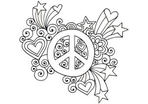 Peace Coloring Pages - Best Coloring Pages For Kids