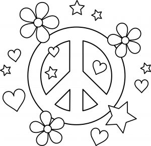 Peace Coloring Pages - Best Coloring Pages For Kids