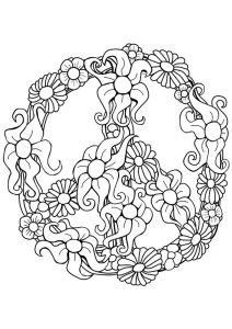 Peace Coloring Pages - Best Coloring Pages For Kids