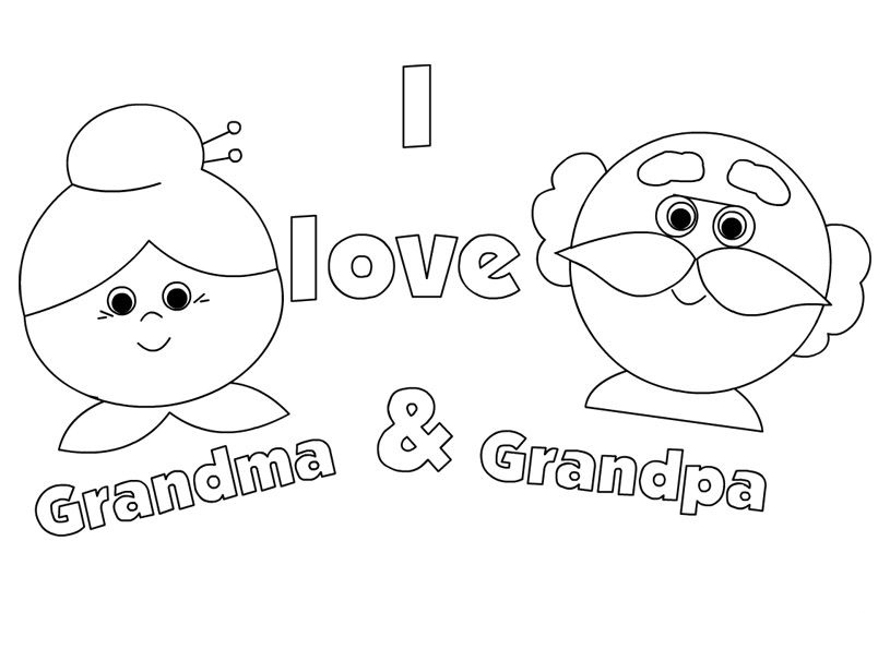 Download Grandparents Day Coloring Pages - Best Coloring Pages For Kids