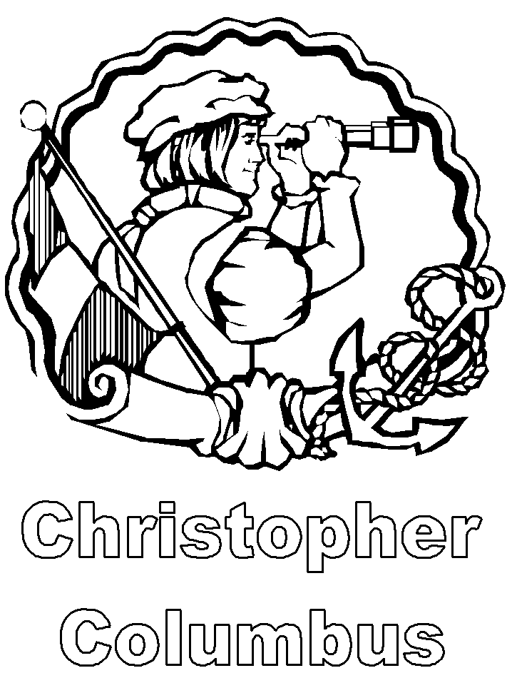 Free Columbus Day Coloring Pages Printable Coloring Pages