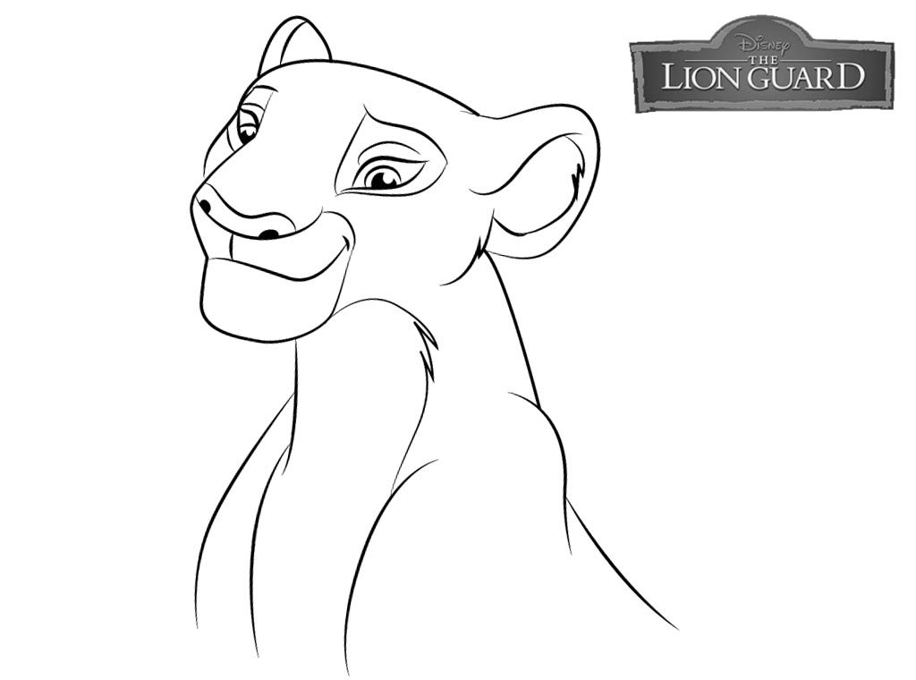 the lion king nala coloring pages