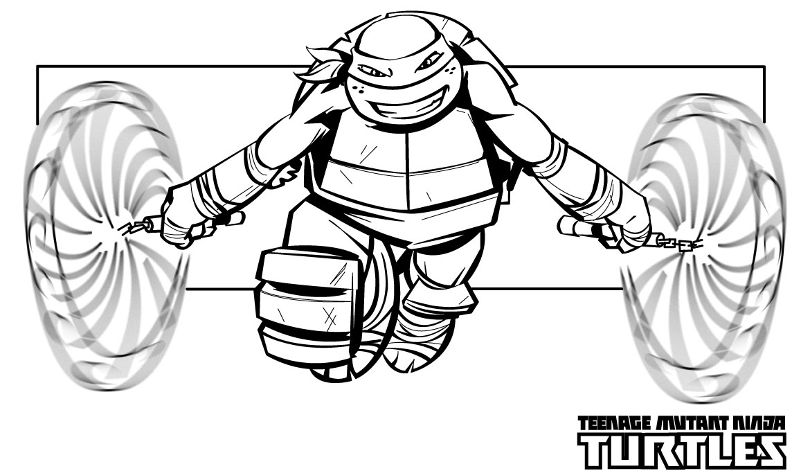coloring pages turtles ninja youtube