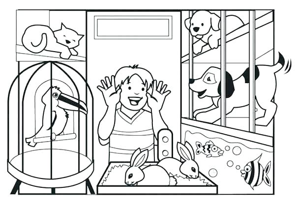 Pets Coloring Pages - Best Coloring Pages For Kids