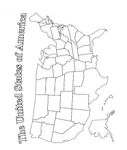 US Map Coloring Pages - Best Coloring Pages For Kids