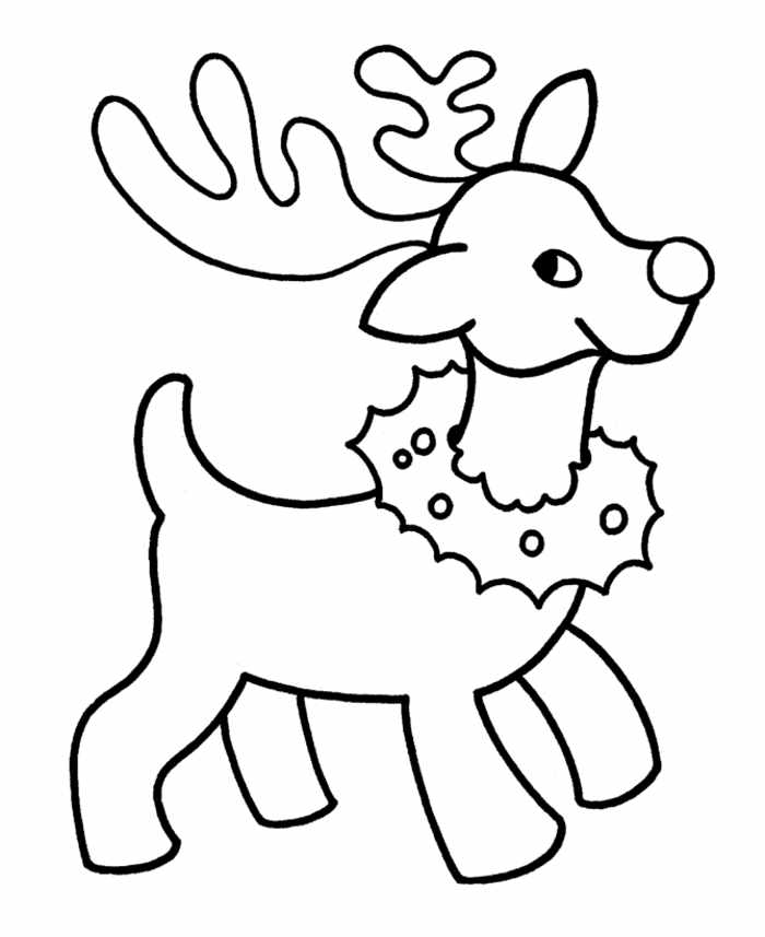 Free Printable Christmas Coloring Pages For Preschoolers