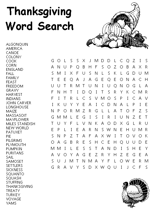 Simple Word Searches Printable