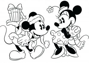 Mickey Mouse Christmas Coloring Pages - Best Coloring Pages For Kids