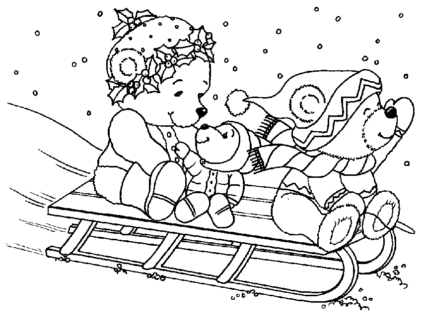 December Coloring Pages - Best Coloring Pages For Kids