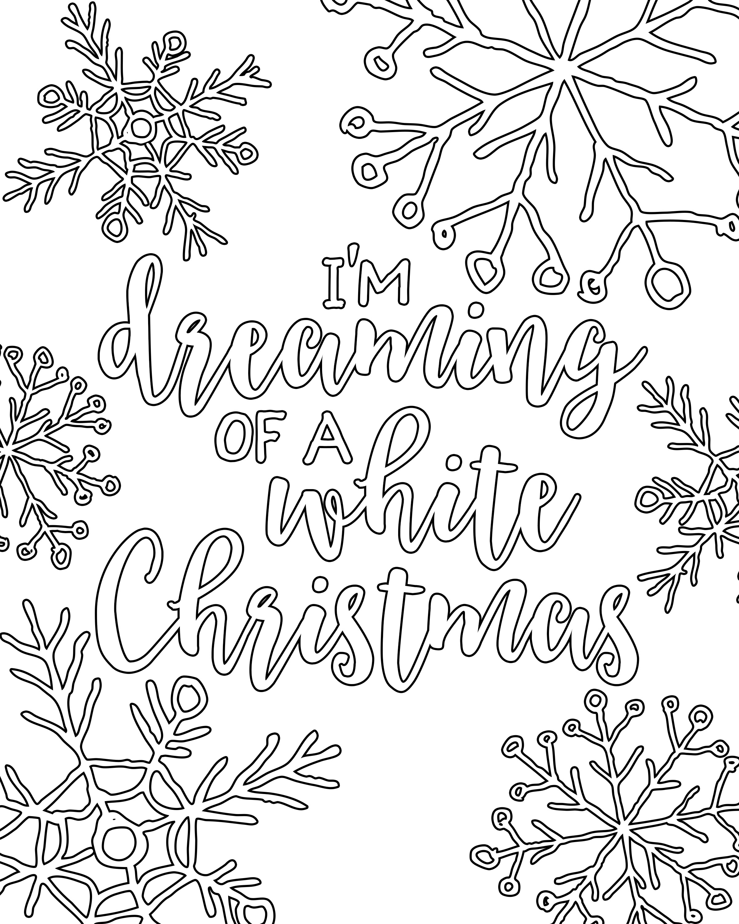 free christmas coloring book Free christmas coloring pages & printables