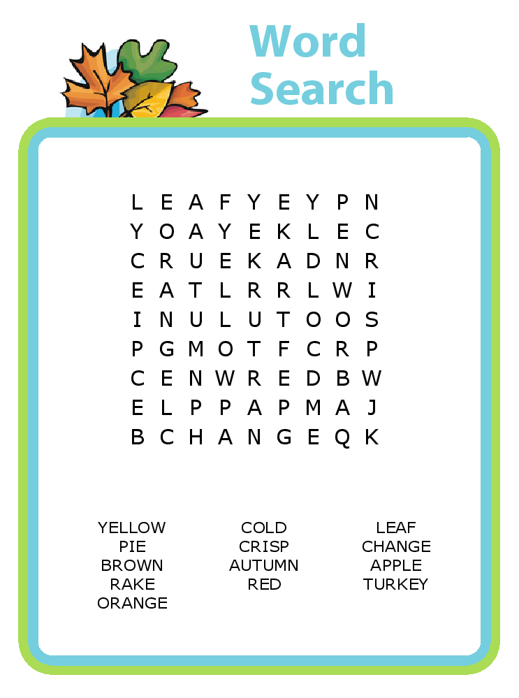 Easy Word Search For Kids Best Coloring Pages For Kids