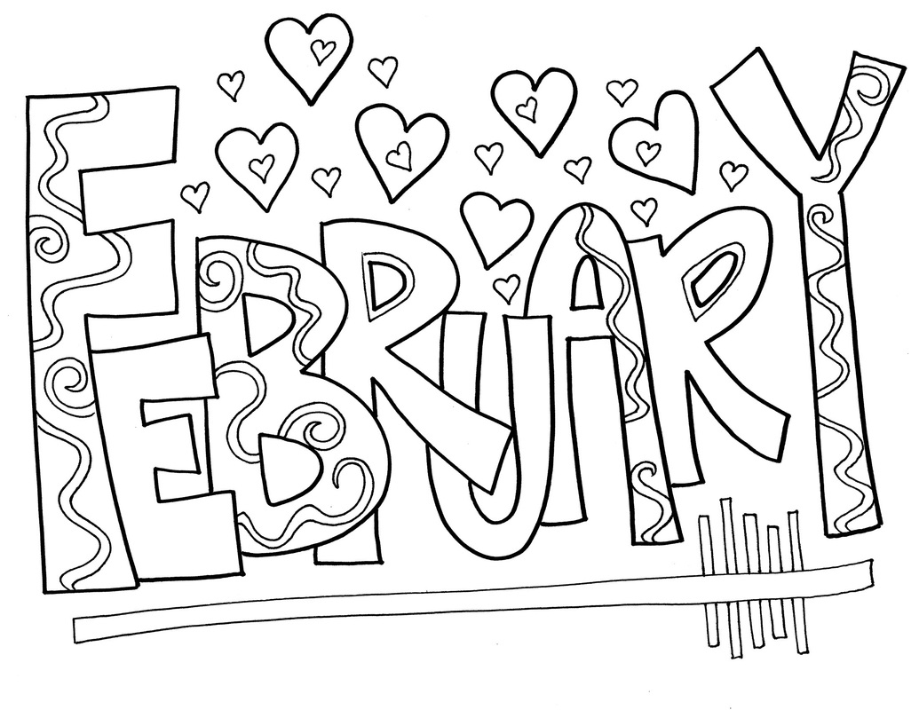 February Coloring Pages - Best Coloring Pages For Kids