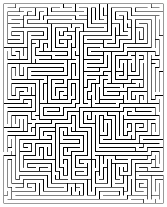 Difficult Maze Printable