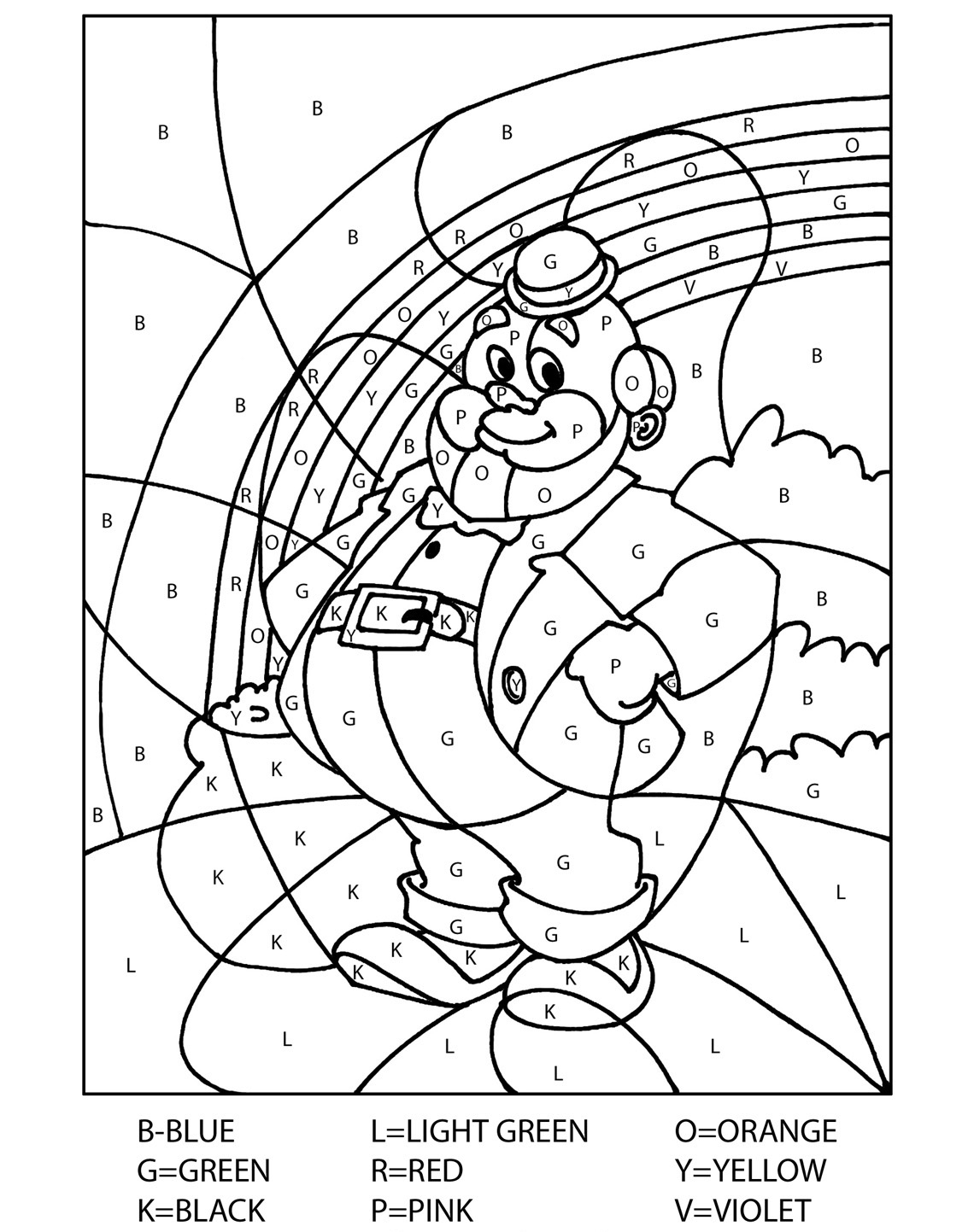 Download Color By Letters Coloring Pages - Best Coloring Pages For Kids