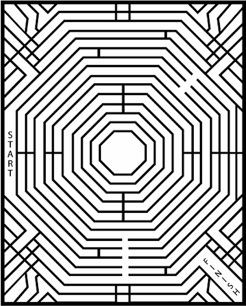 difficult maze