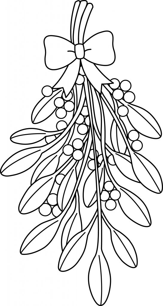 Download Mistletoe Coloring Pages - Best Coloring Pages For Kids