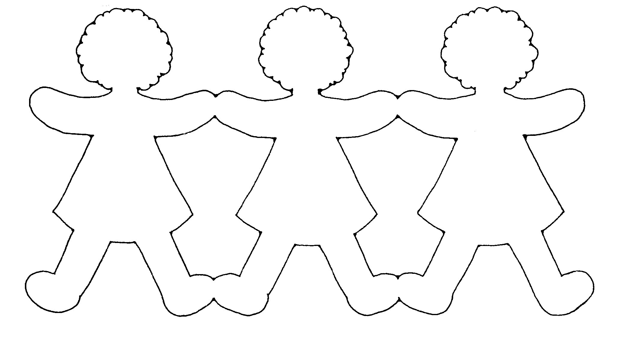 Free Paper Doll Template