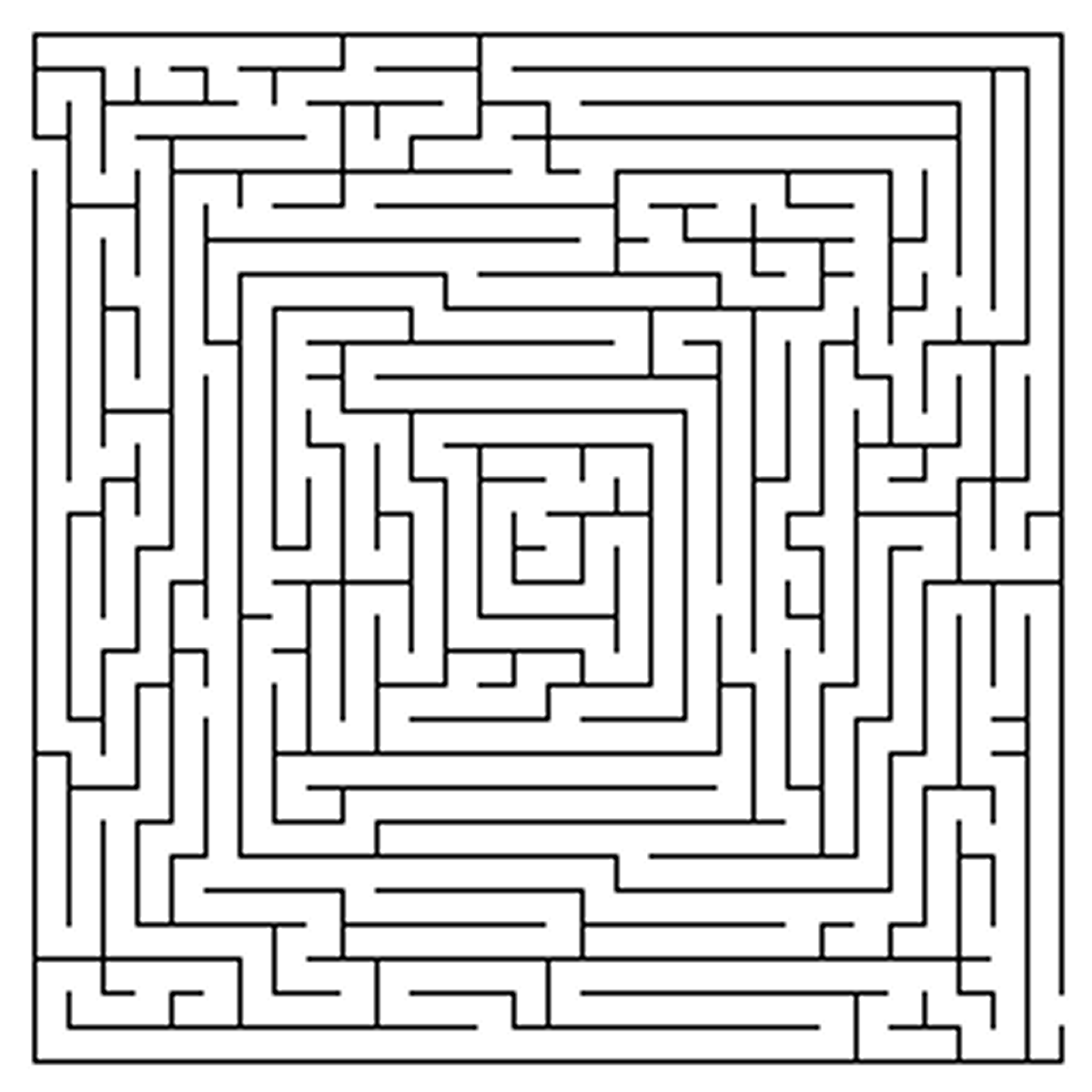 Printable Mazes For Adults 